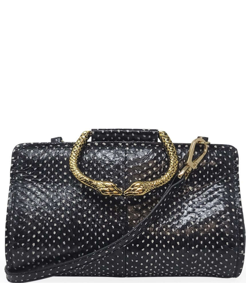 Watersnake Mini Clutch W/ Snake Handle