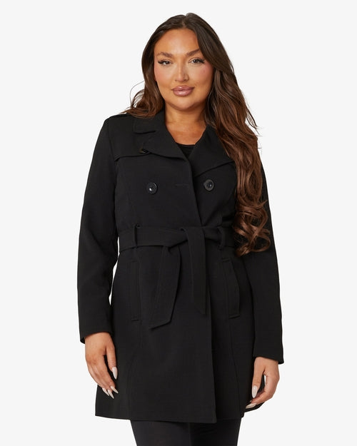Spring/Summer Military Double Breasted Trench Coat (9049-SP) - Great Hall Collections House