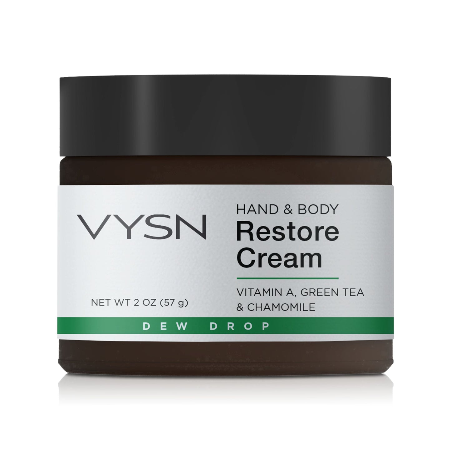 Hand & Body Restore Cream - Vitamin A, Green Tea & Chamomile - 2 oz