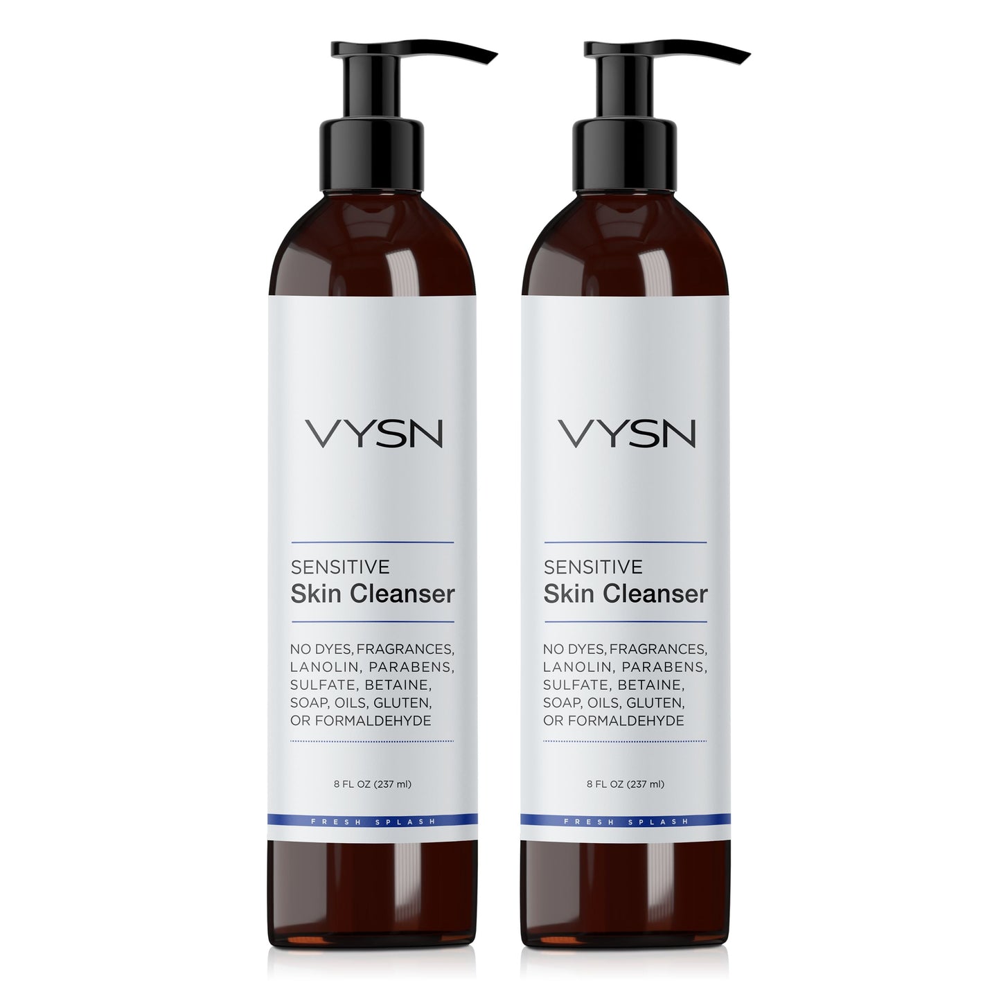 Sensitive Skin Cleanser - Gentle & Soothing Cleanser - 2-Pack - 8 oz