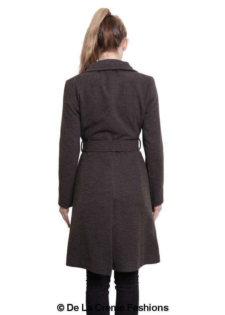 Hip Length Keep It Simple Coat made in uk - Great Hall Collections House