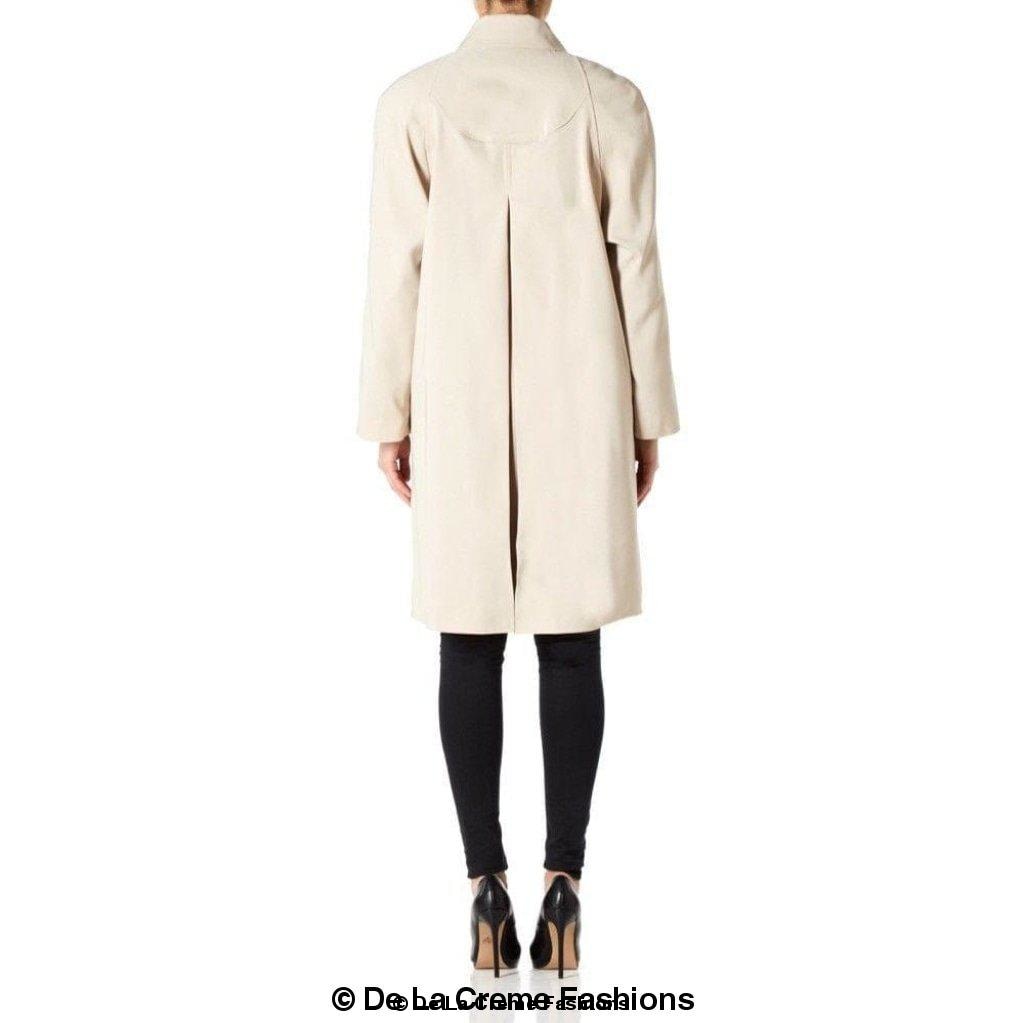 De La Creme Womens Oversized Knee Length Swing Coat made in UK - Great Hall Collections House
