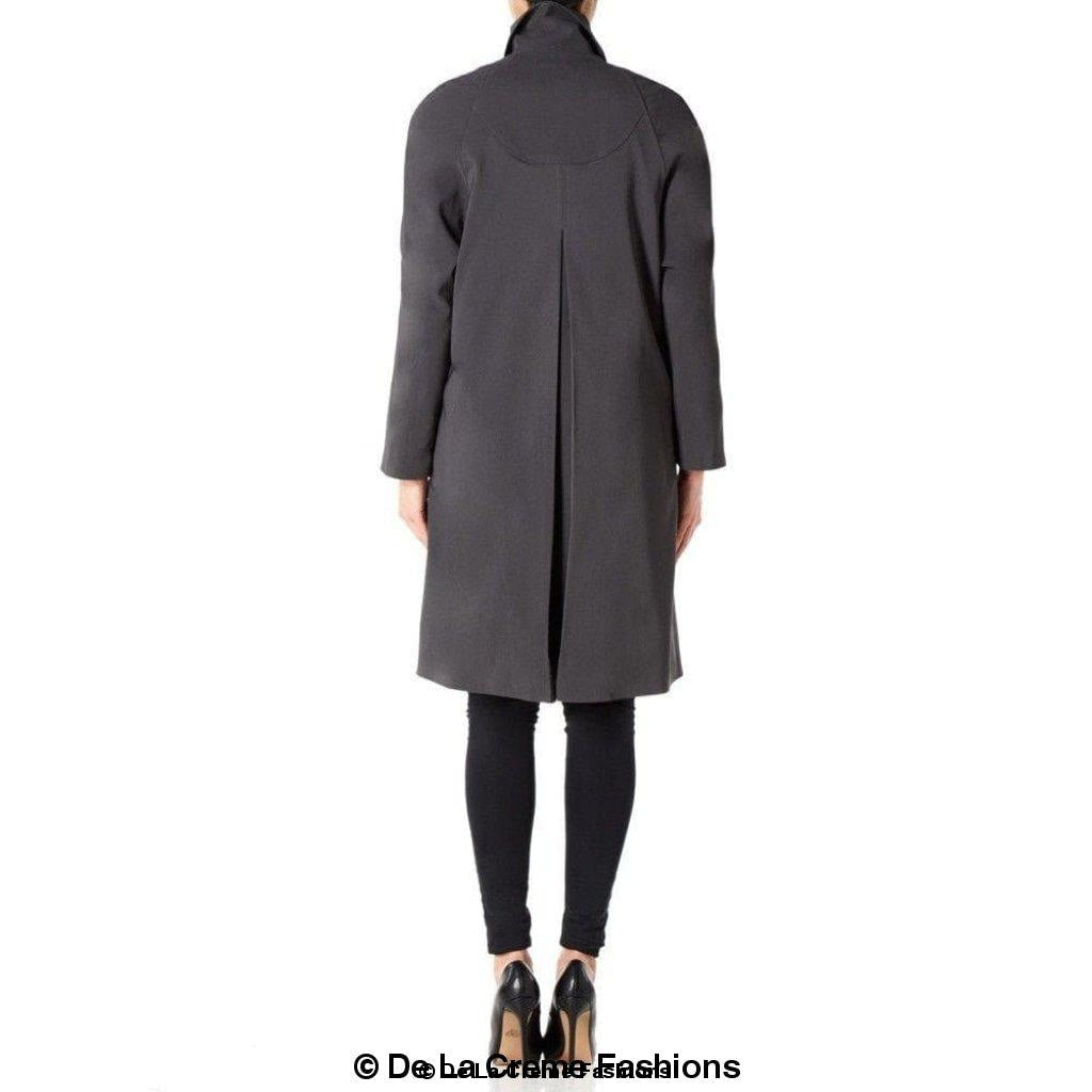 De La Creme Womens Oversized Knee Length Swing Coat made in UK - Great Hall Collections House