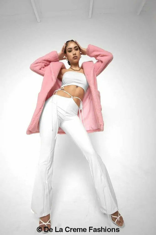 Jacqueline Oversized Teddy Coat MADE IN UK - Great Hall Collections House