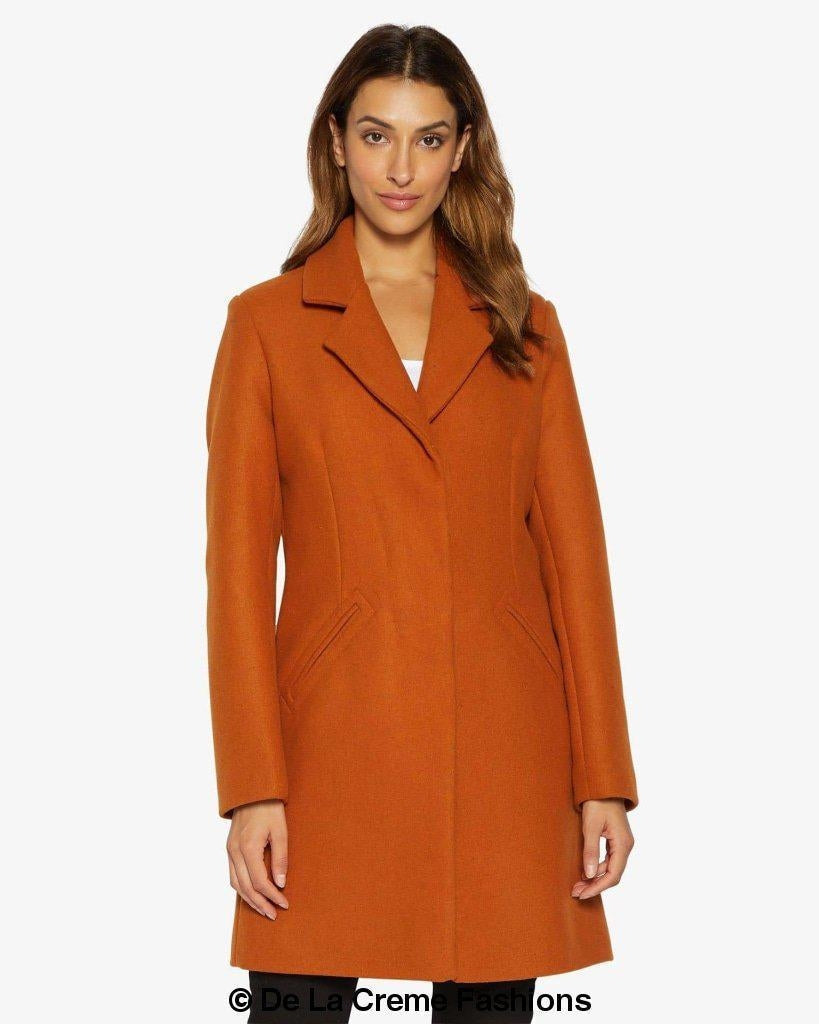 Sara Covert Button Up Coat MADE IN UK - Great Hall Collections House