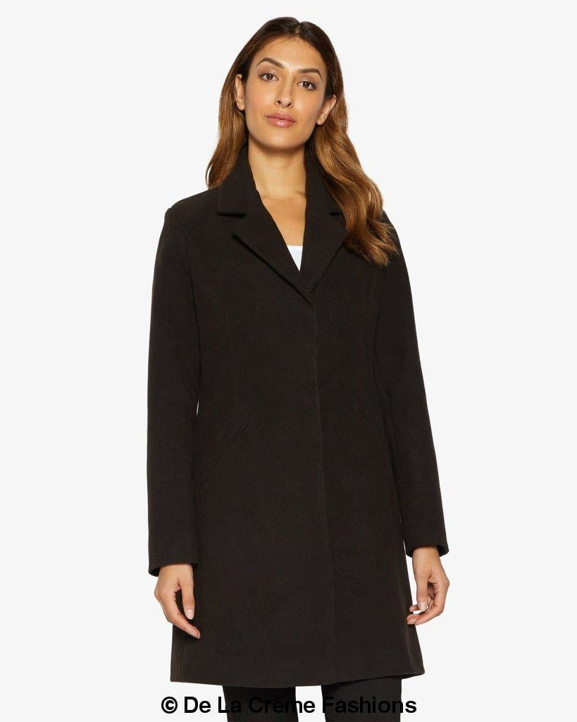 Sara Covert Button Up Coat MADE IN UK - Great Hall Collections House