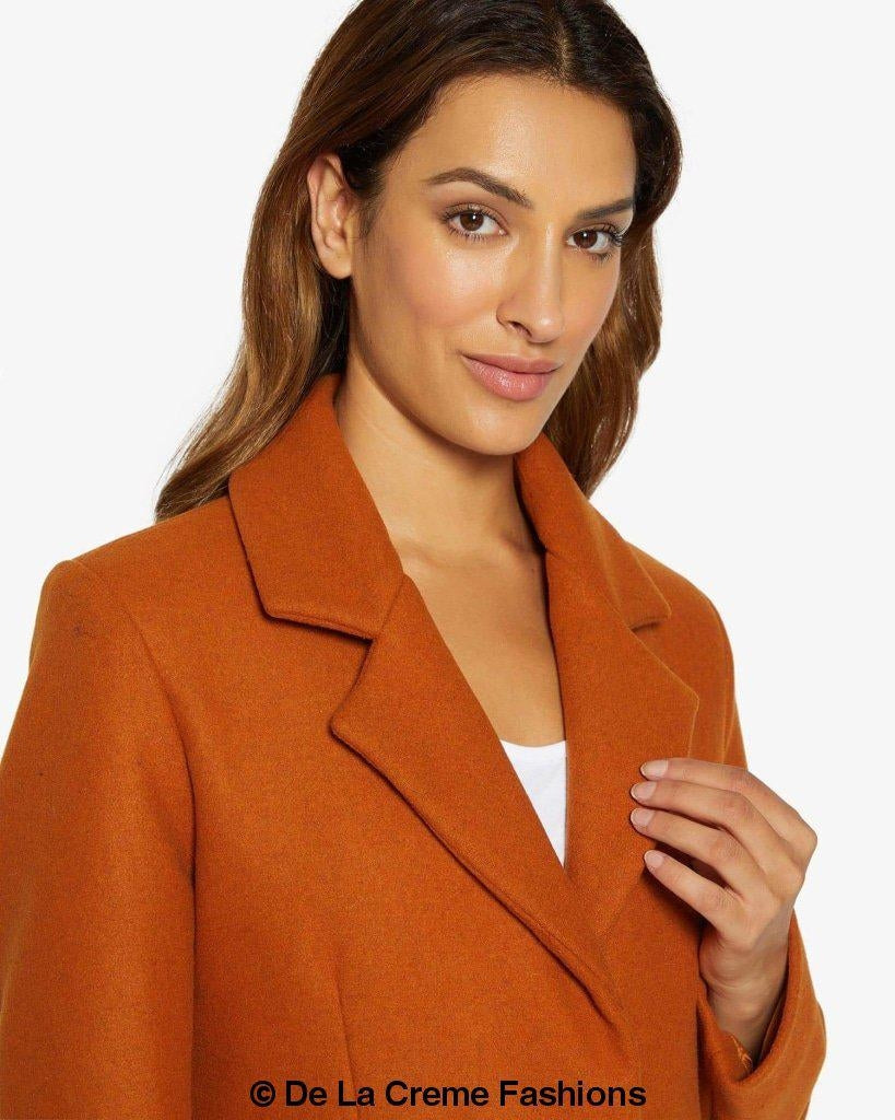 Sara Covert Button Up Coat MADE IN UK - Great Hall Collections House
