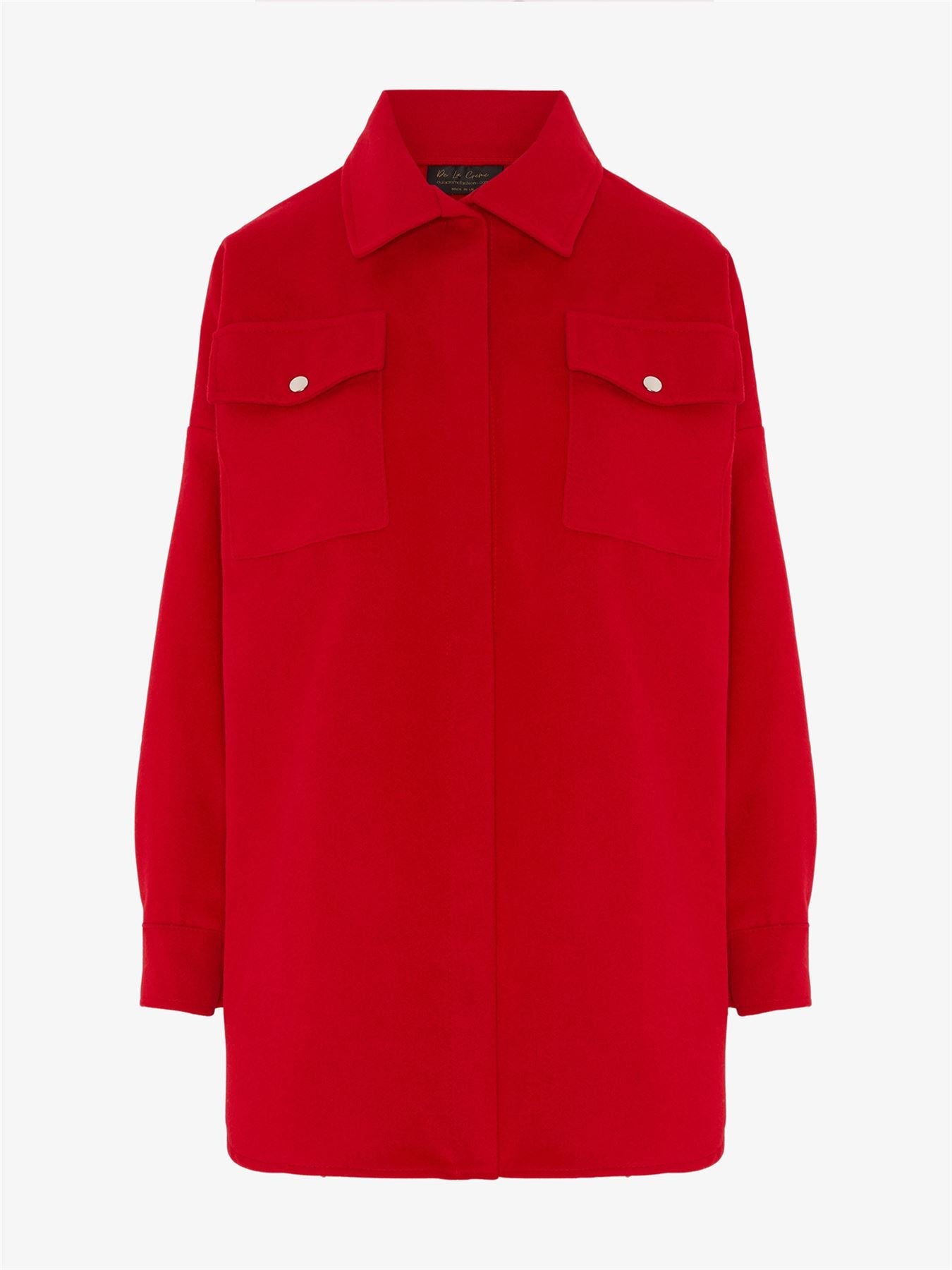 Oversized Stud Button jacket made in UK - Great Hall Collections House