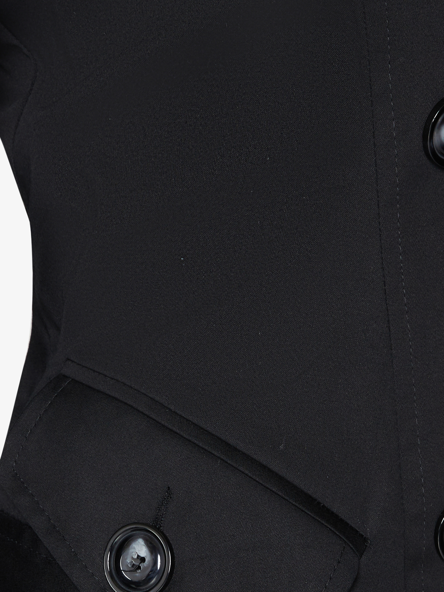 Spring/Summer Double Breasted Skater Coat (1102-SP) Made in UK - Great Hall Collections House