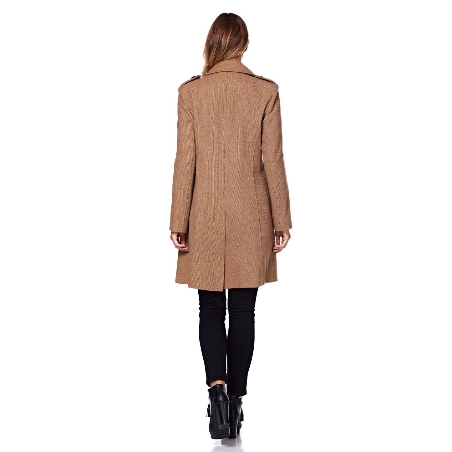 Double Breasted Twill Military Coat (1908) made in uk - Great Hall Collections House