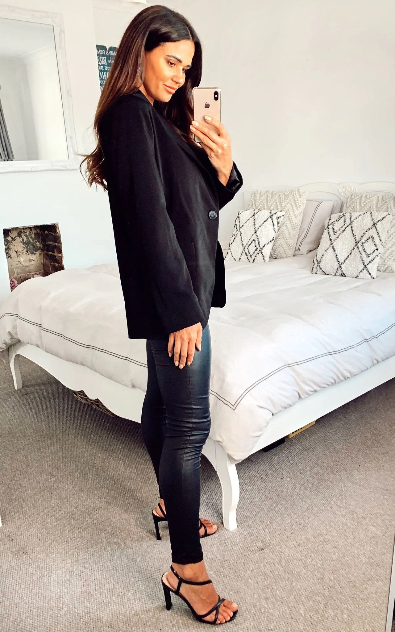 De La Creme - Womens Patch Pocket Tailored Fit Blazer - Great Hall Collections House