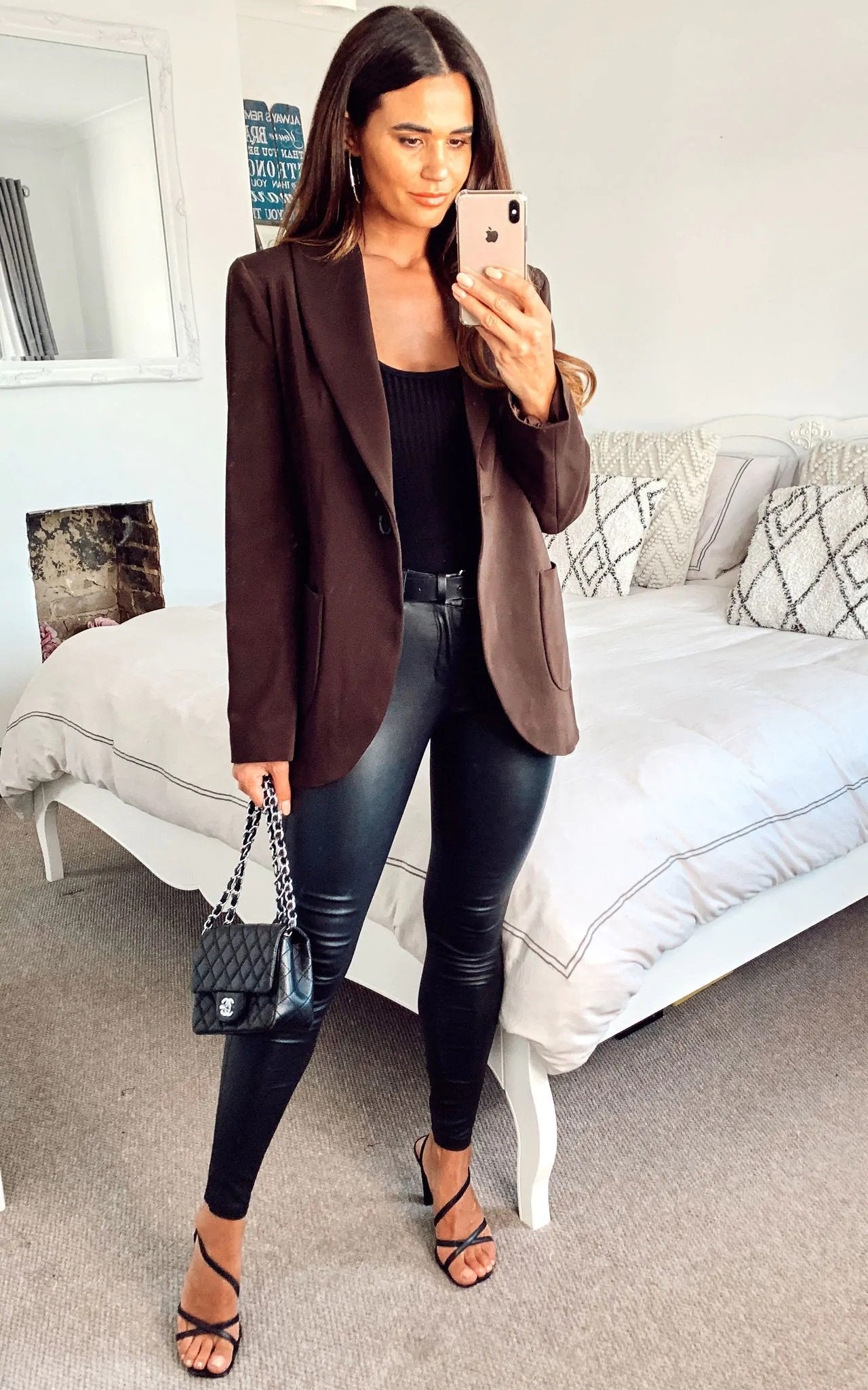 De La Creme - Womens Patch Pocket Tailored Fit Blazer - Great Hall Collections House