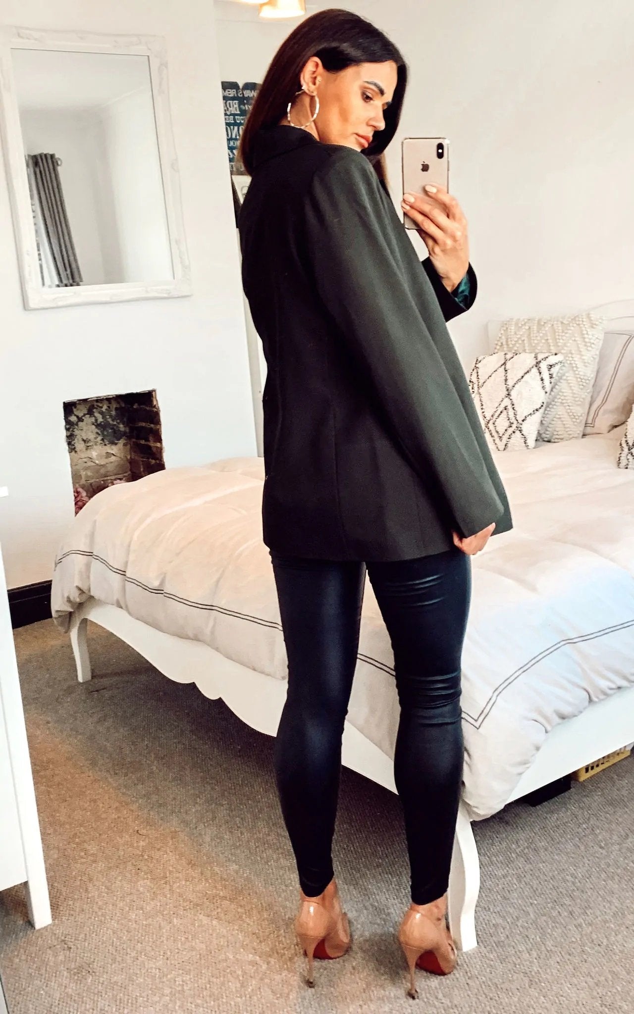 De La Creme - Womens Patch Pocket Tailored Fit Blazer - Great Hall Collections House