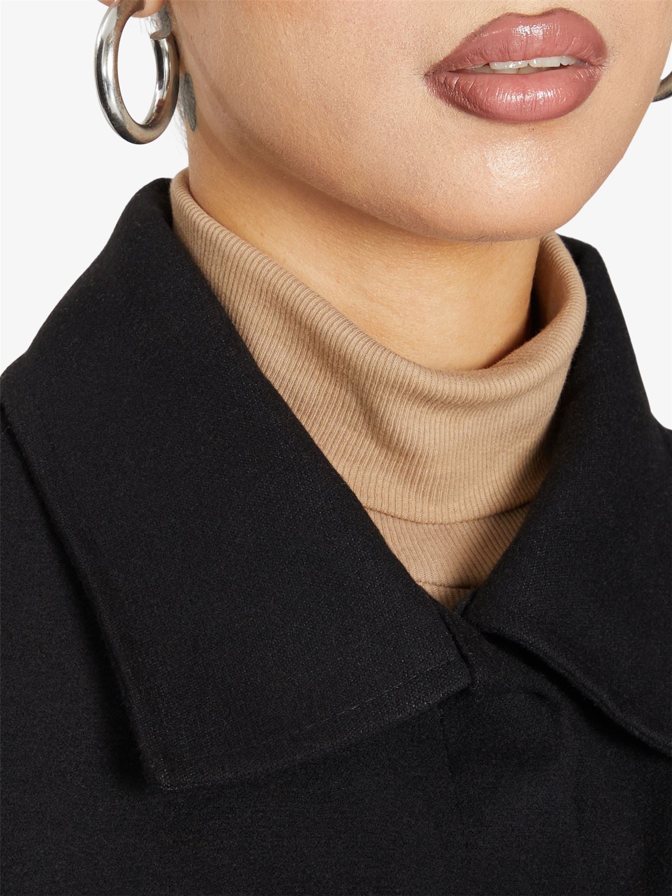 Oversized Stud Button jacket made in UK - Great Hall Collections House