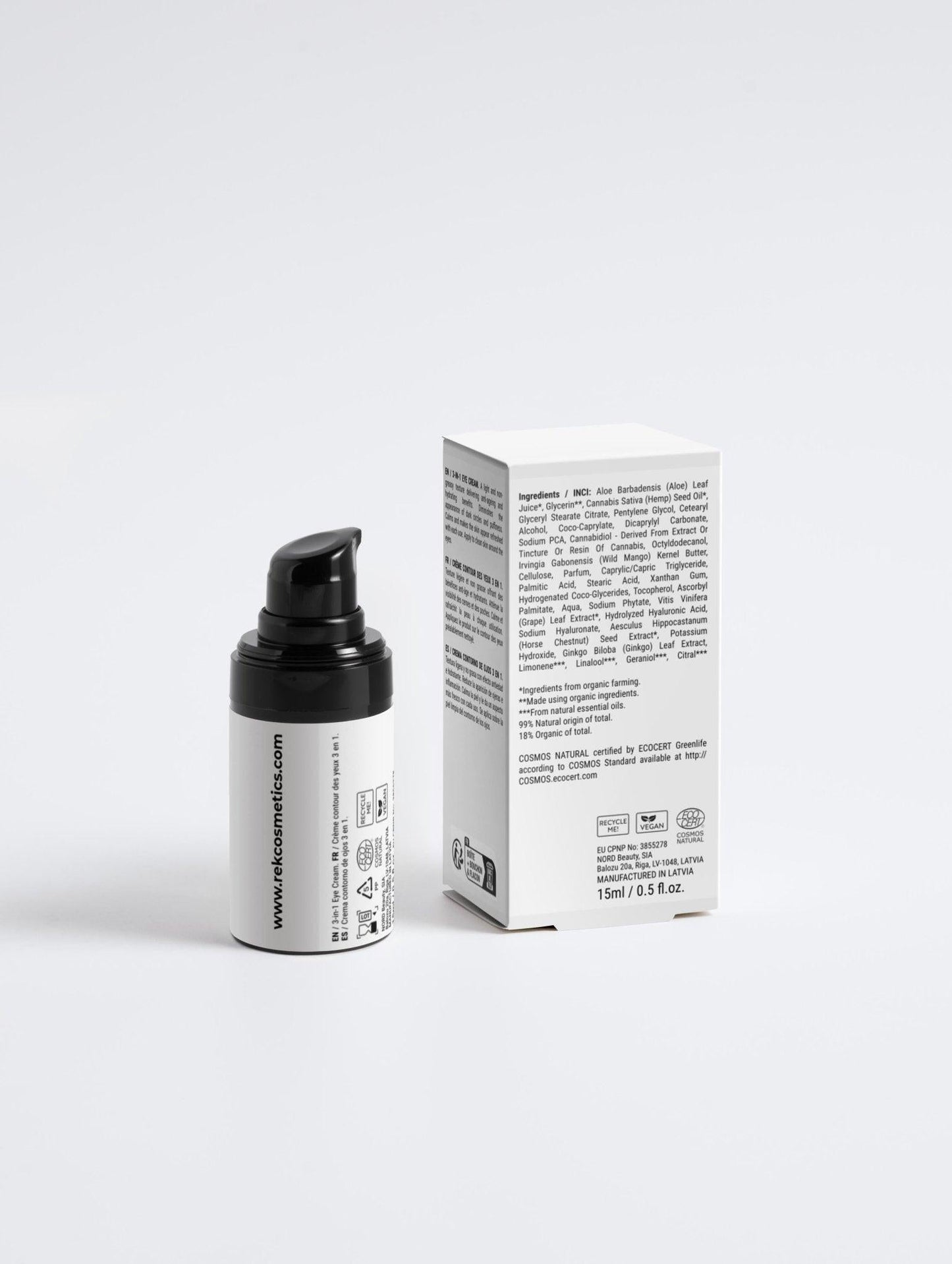 Fragrance-Free 3-in-1 Men's Eye Cream, Anti-Aging & Hydrating