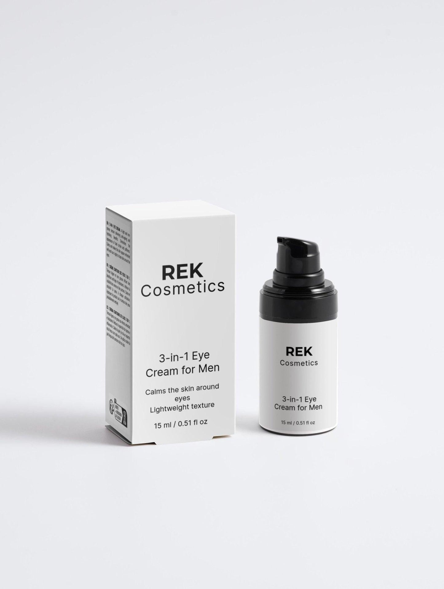 Fragrance-Free 3-in-1 Men's Eye Cream, Anti-Aging & Hydrating