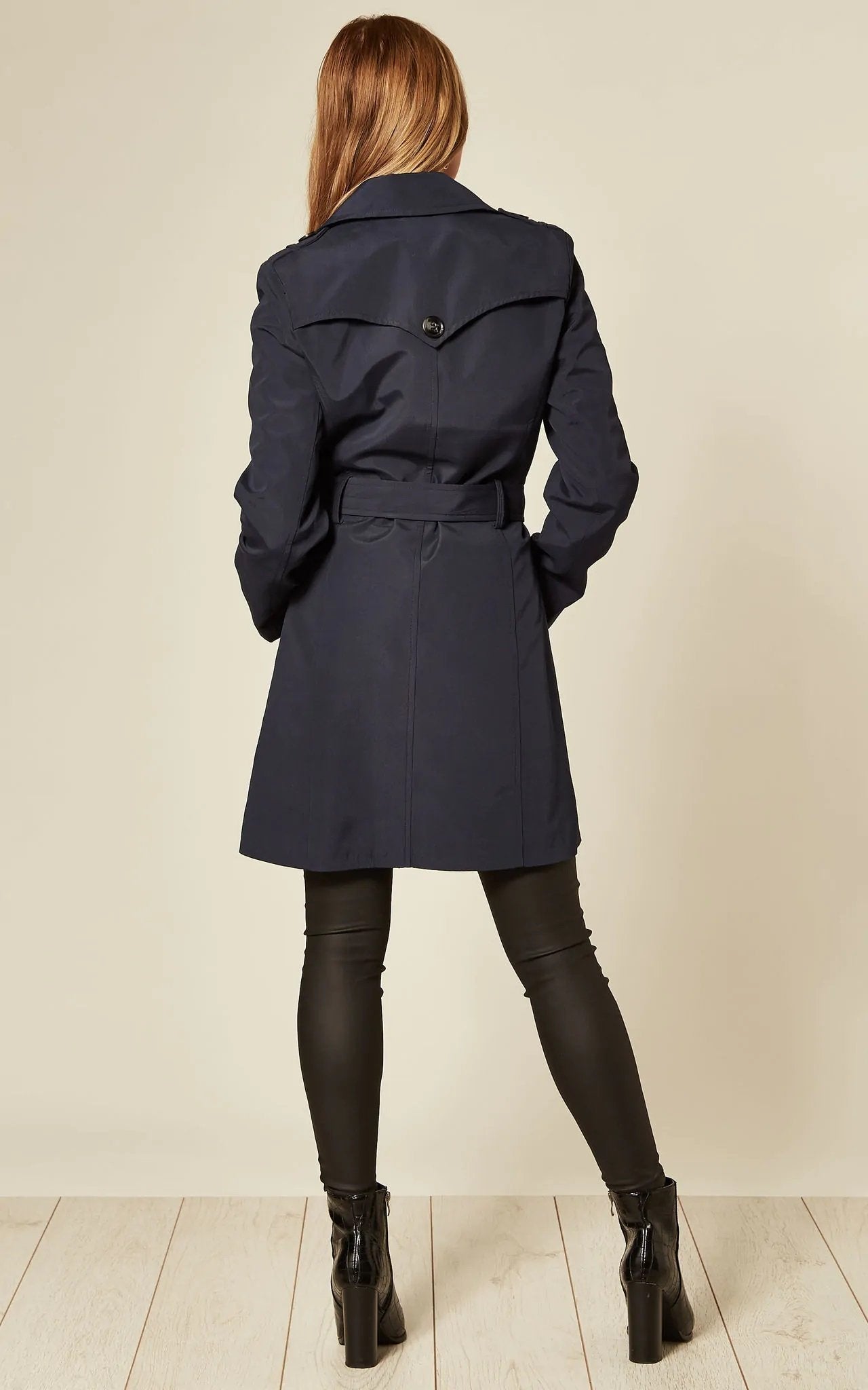 Spring/Summer Military Double Breasted Trench Coat (9049-SP) - Great Hall Collections House