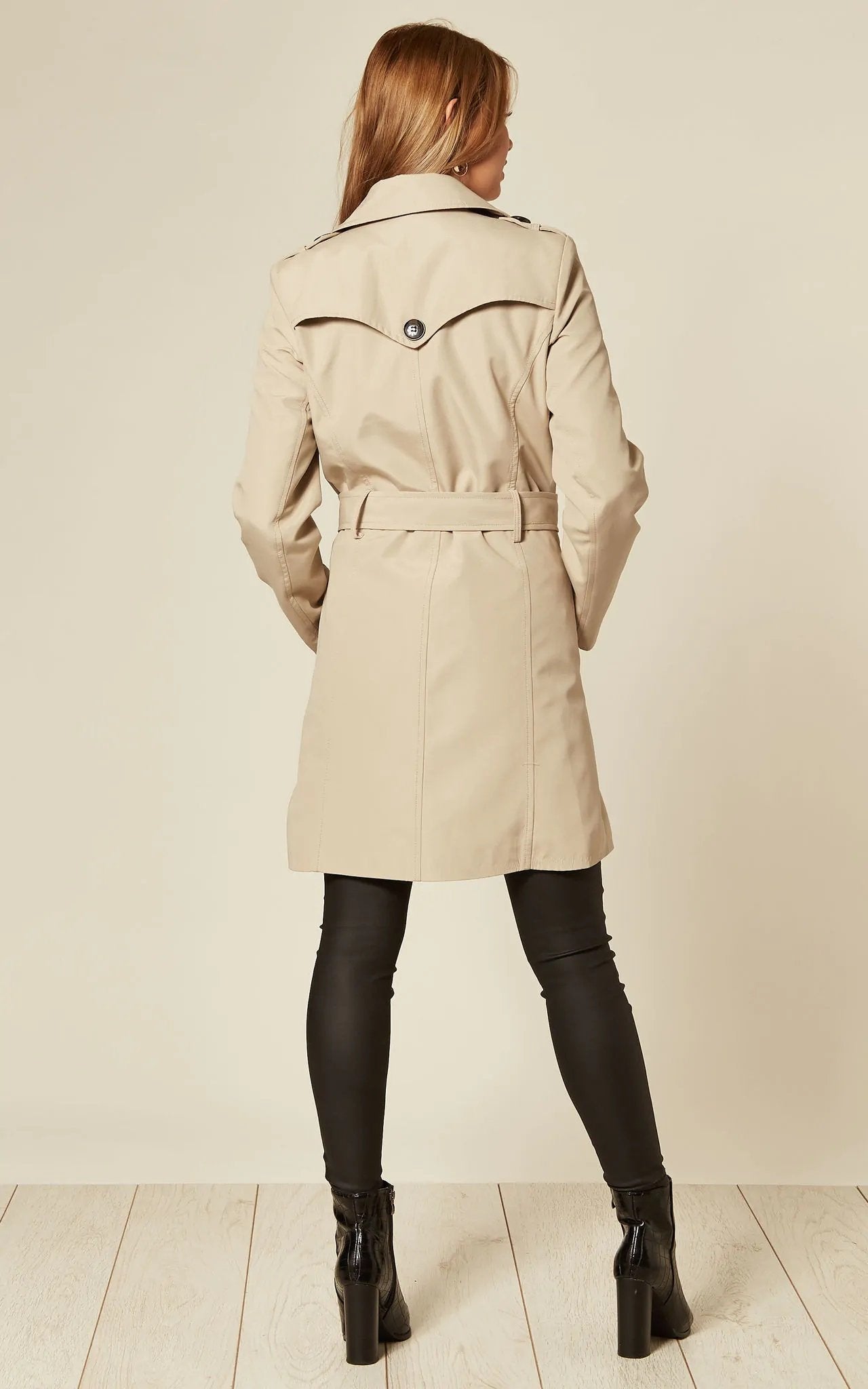 Spring/Summer Military Double Breasted Trench Coat (9049-SP) - Great Hall Collections House