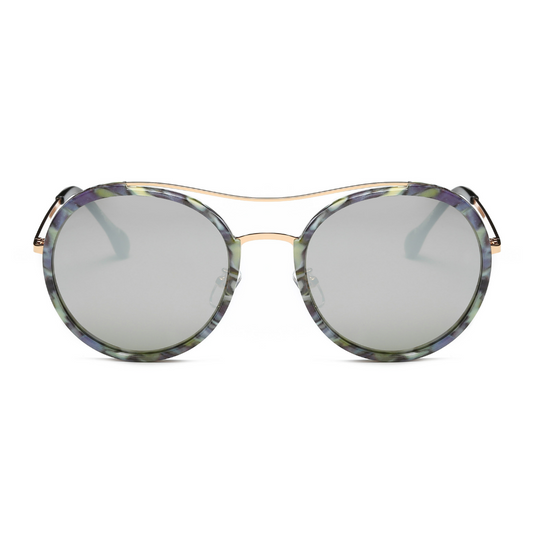 Unisex Polarized Round Fashion Sunglasses: See the World in Stunning Clarity and Style! - Great Hall Collections House