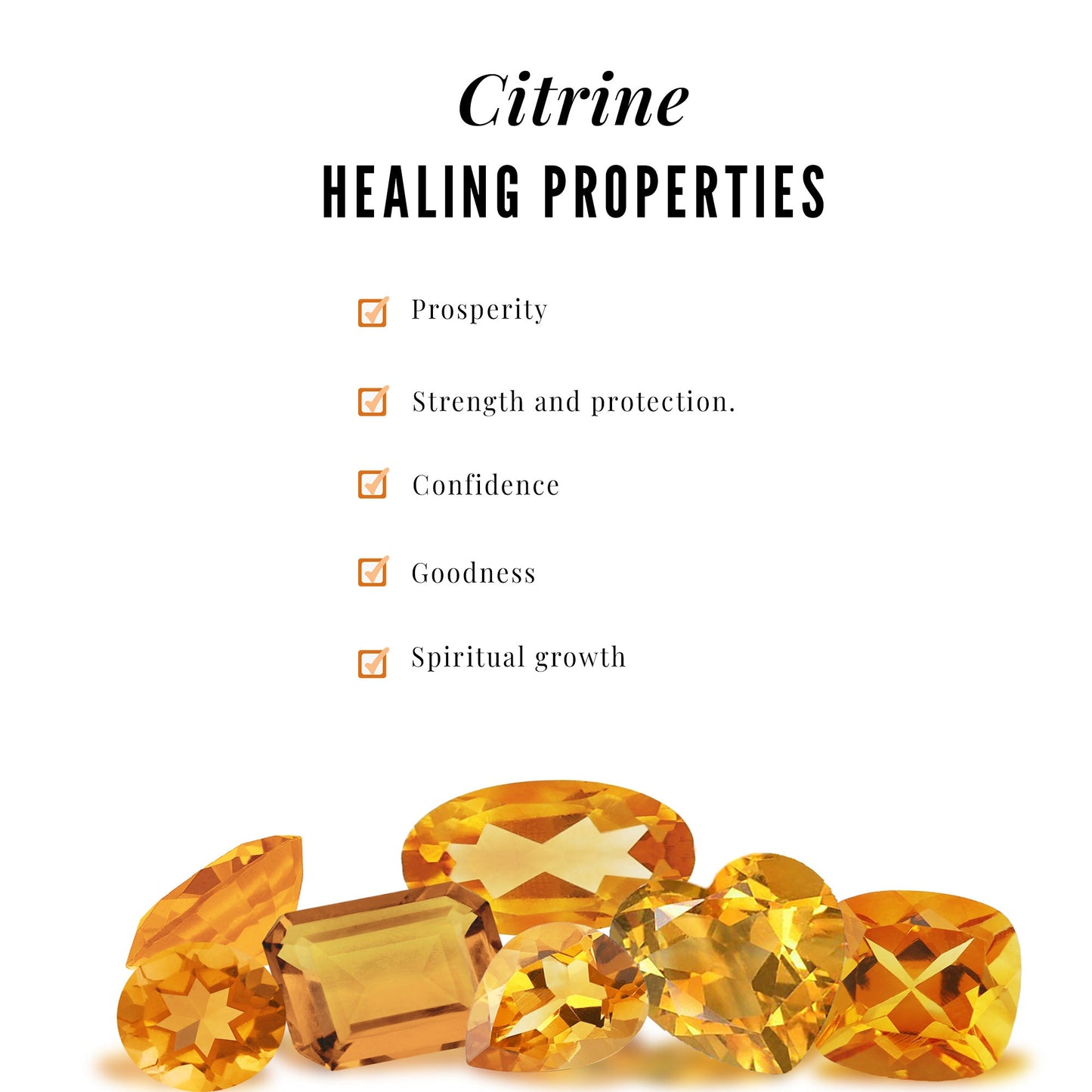 Natural Citrine Teardrop Necklace and Earrings Set with Diamond Halo