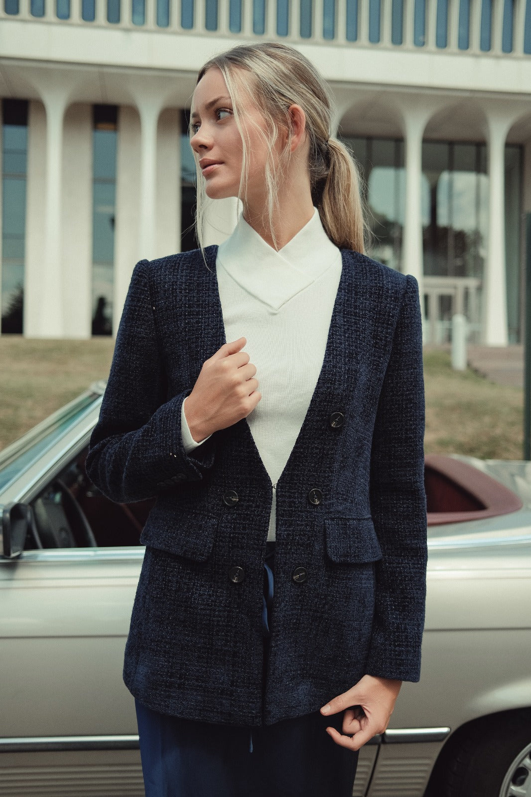 TWEED BLAZER