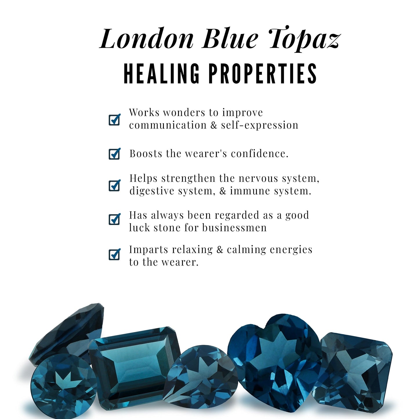 Real London Blue Topaz and Moissanite Two Stone Pendant Earrings Set