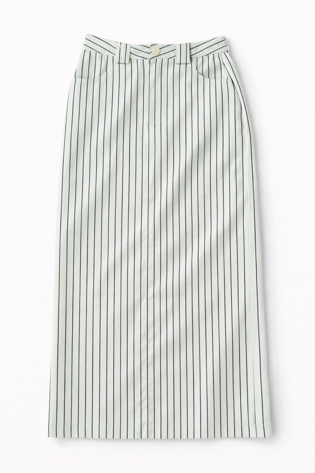 MINT PINSTRIPE SKIRT