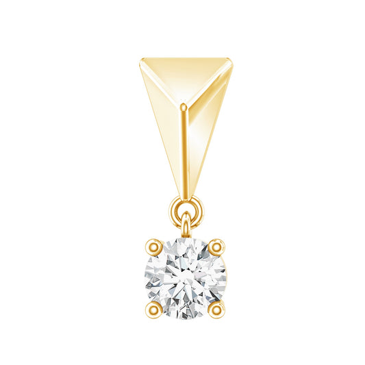Diamond Drop Earring for Helix Piercing