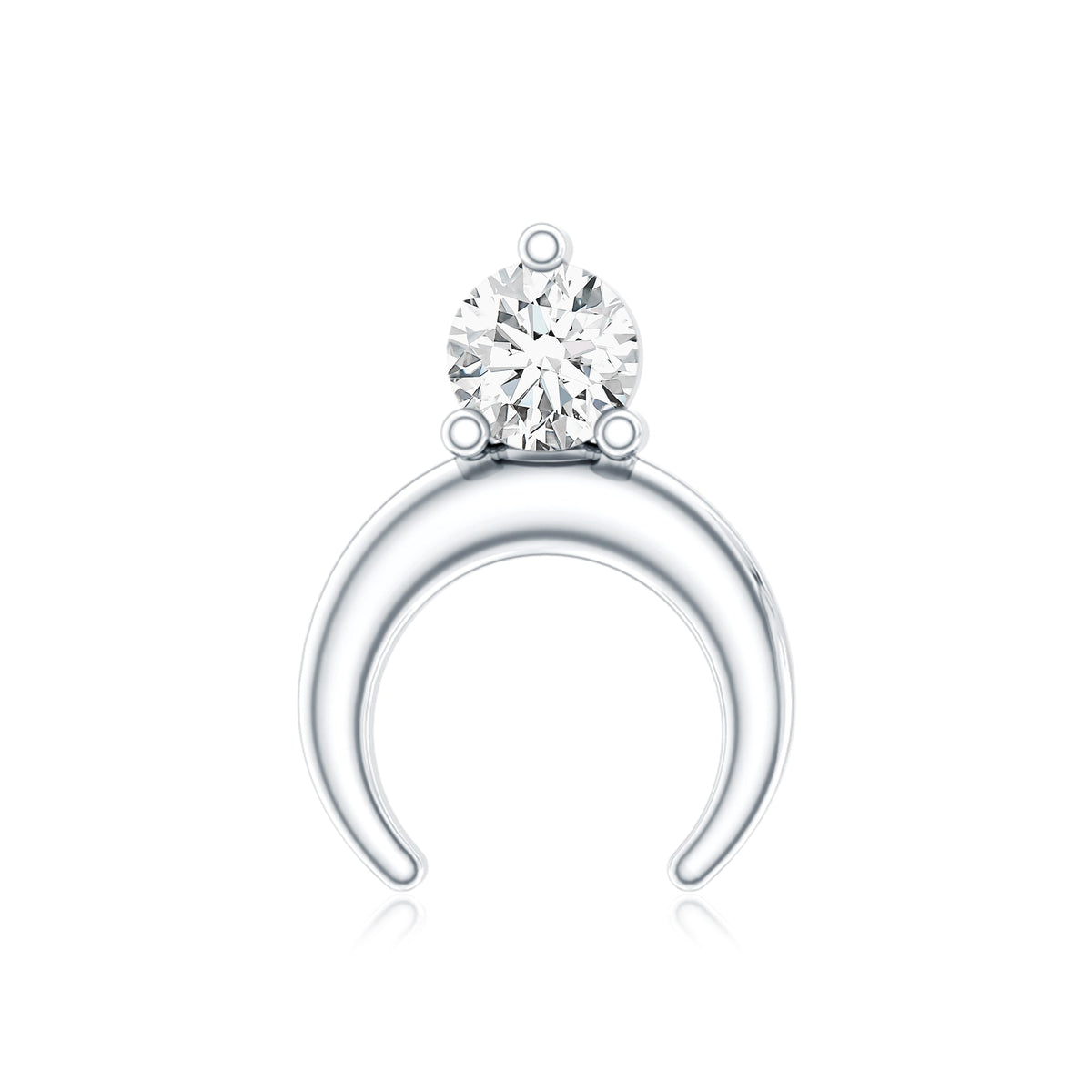 Diamond Minimalist Earring for Helix Piercing