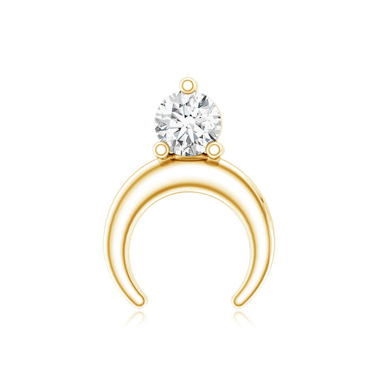 Diamond Minimalist Earring for Helix Piercing