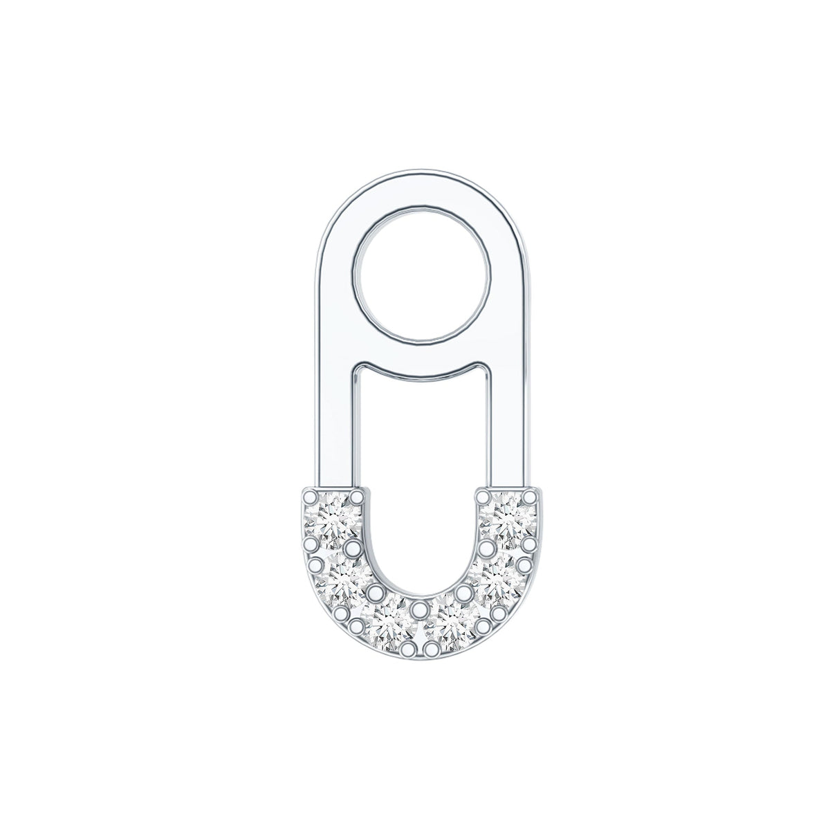Diamond Pin Earring for Helix Piercing