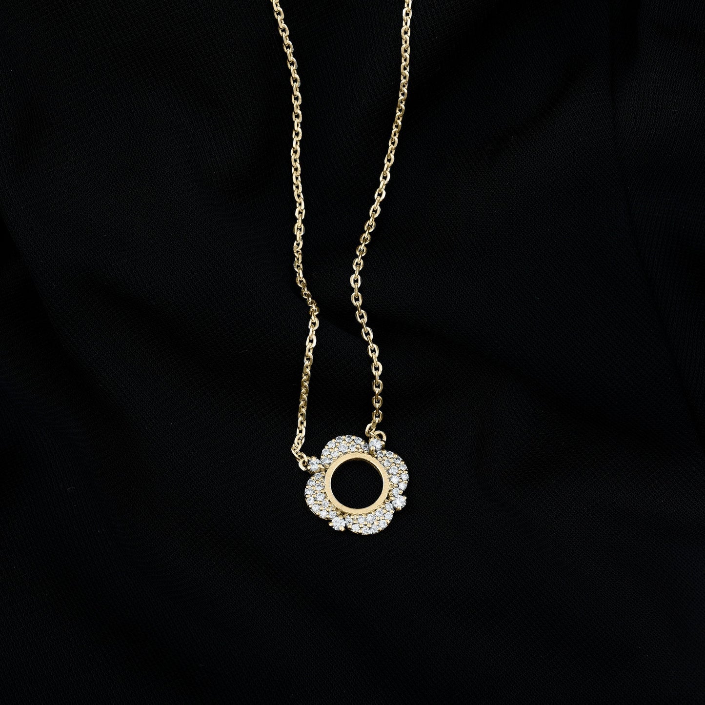 Certified Lab Grown Diamond Nature Inspired Necklace