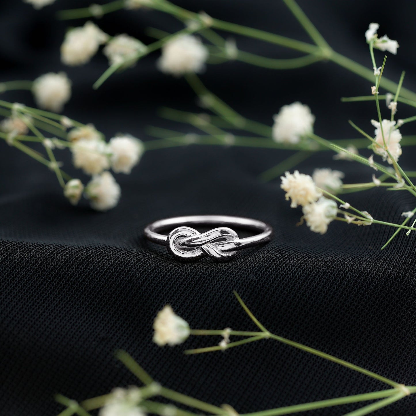 Infinity Knot Promise Ring for Women