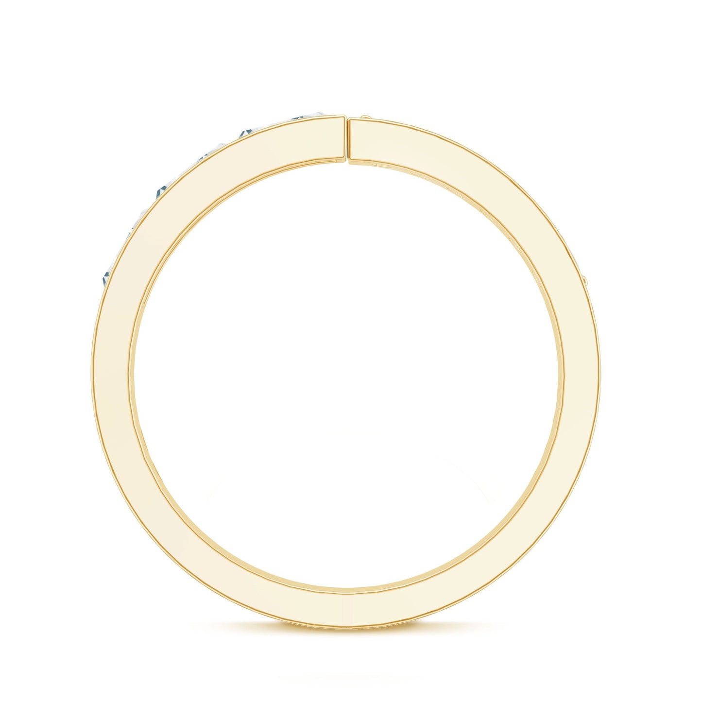 Natural Diamond Anniversary Band Ring with Certificate
