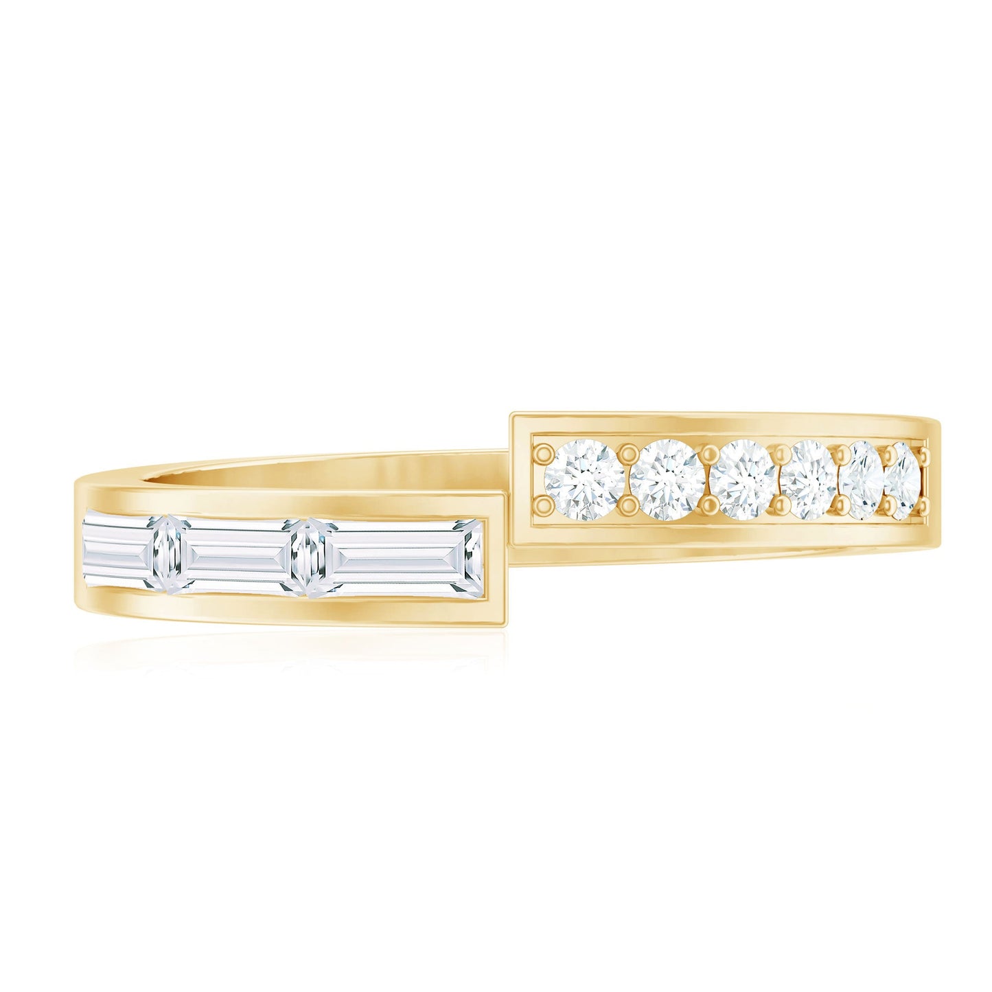 Natural Diamond Anniversary Band Ring with Certificate