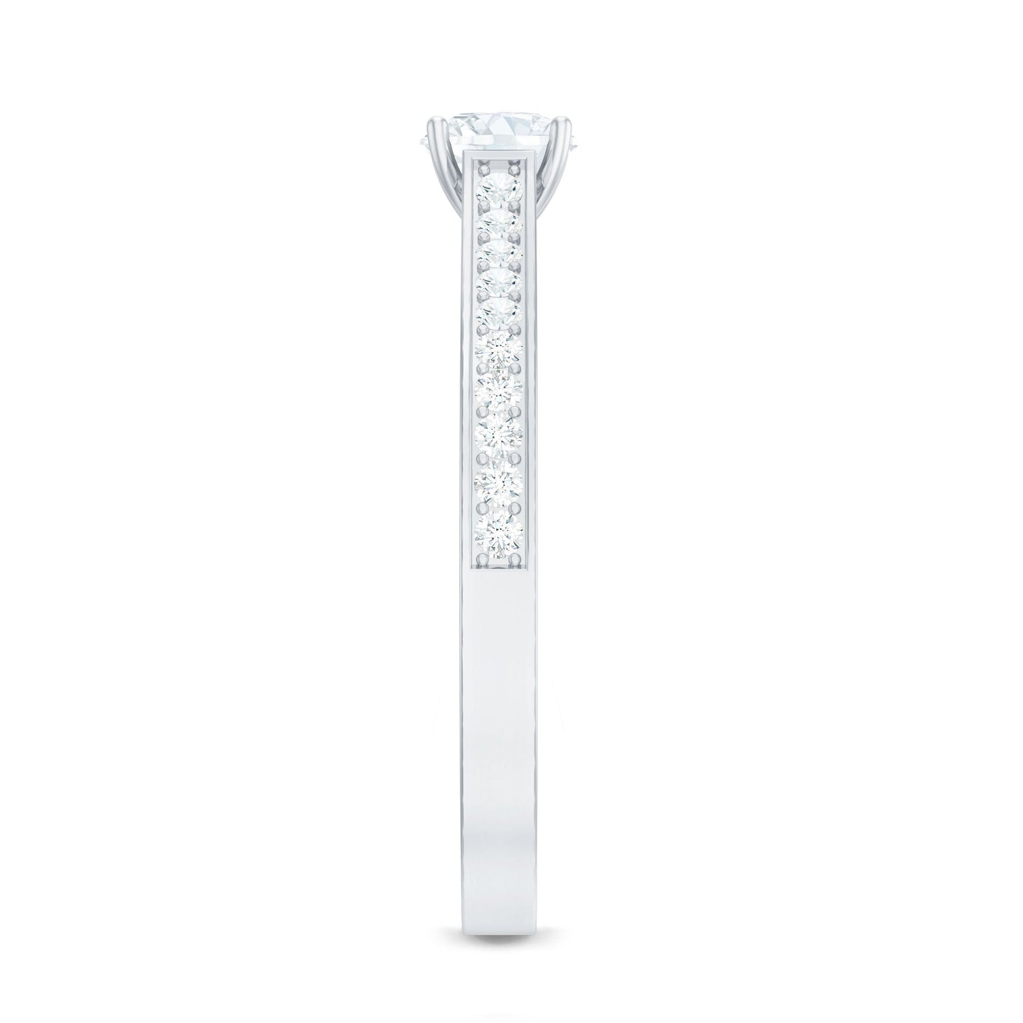 Certified Natural Diamond Promise Ring