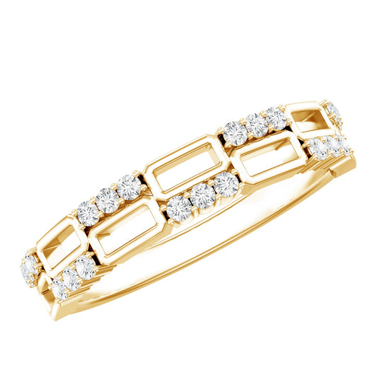 Certified Lab Grown Diamond Wedding Anniversary Ring For Women