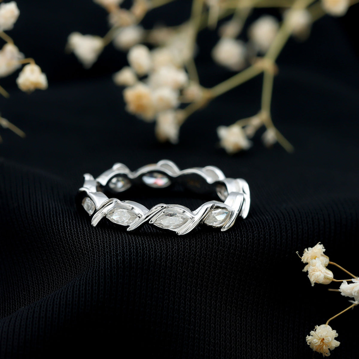 Certified Lab Grown Diamond Wedding Anniversary Ring