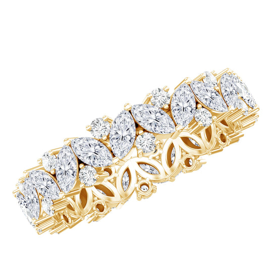 Certified Lab Grown Diamond Full Eternity Wedding Ring