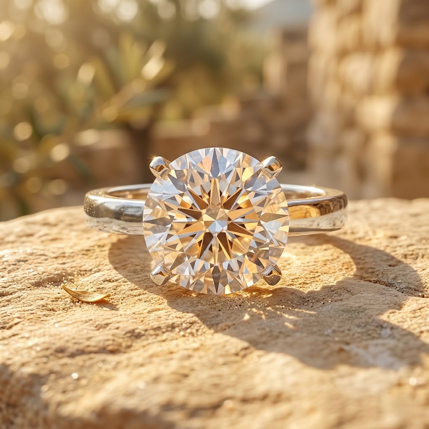 4 CT IGI Certified Lab Diamond Timeless Engagement Ring