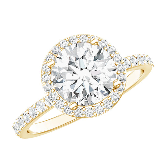 3 Carat IGI Certified Lab Grown Diamond Engagement Ring