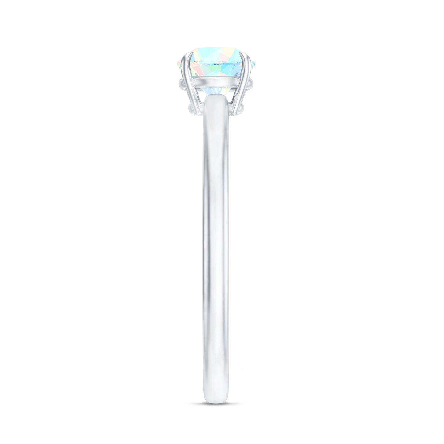 Certified Real Ethiopian Opal October Birthstone Ring