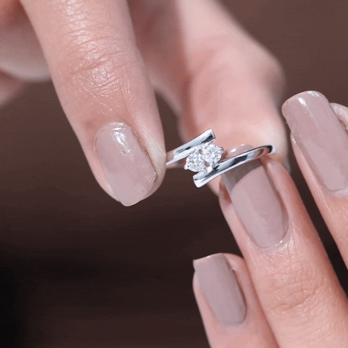 Diamond Toi Et Moi Ring For Her