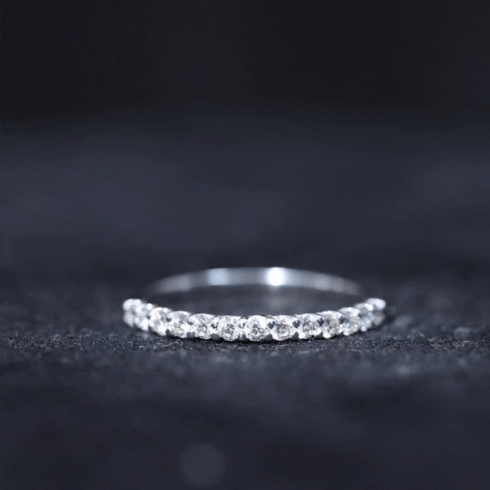 Lab Grown Diamond Eternity Stackable Ring