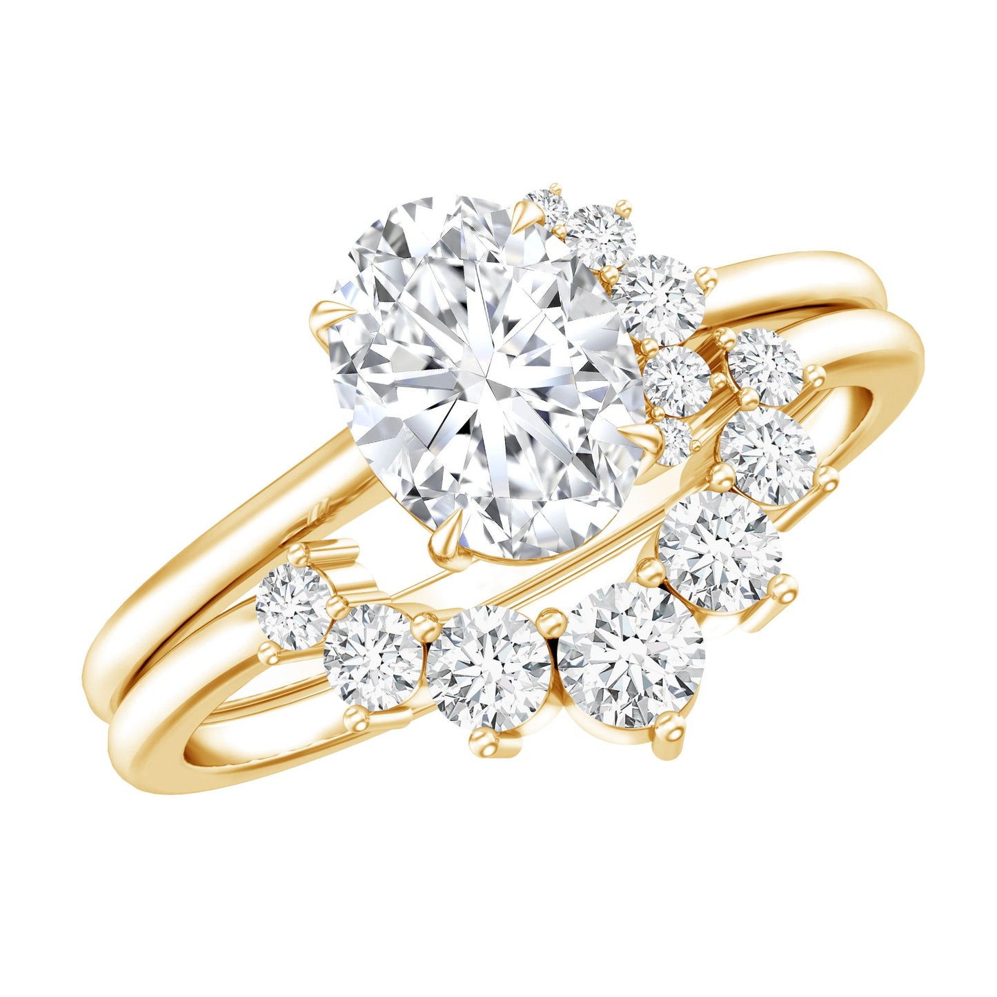 Lab Grown Diamond Engagement and Bridal Ring Sets