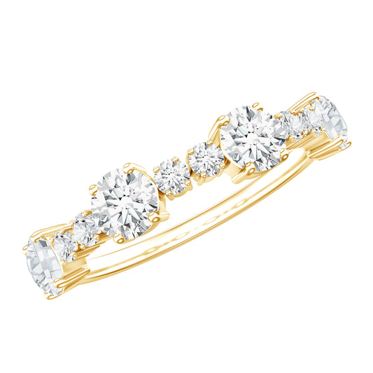 Lab Grown Diamond Stackable Eternity Ring For Women