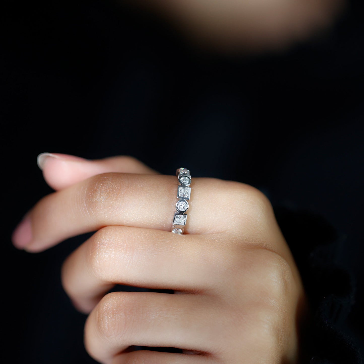 Diamond Eternity Anniversary Band Ring for Women