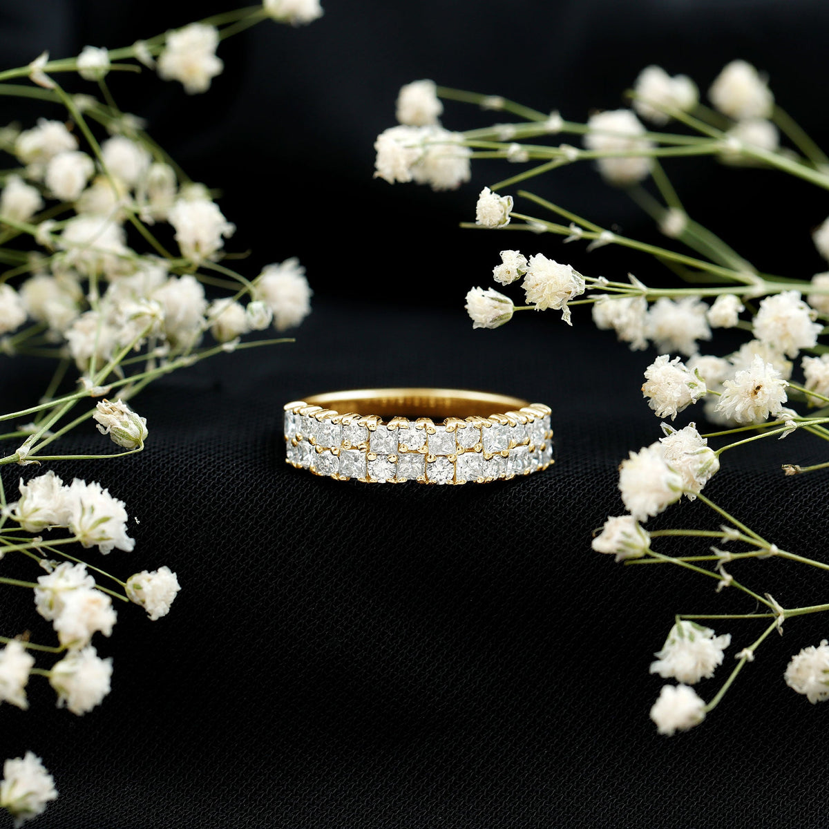 Lab Grown Diamond Wedding Anniversary Ring With Certificate