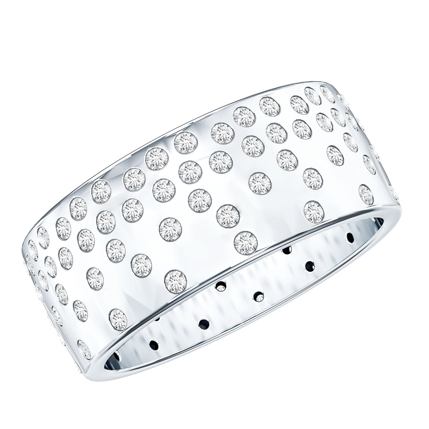 Certified Lab Grown Diamond Wedding Band in Flush Setting