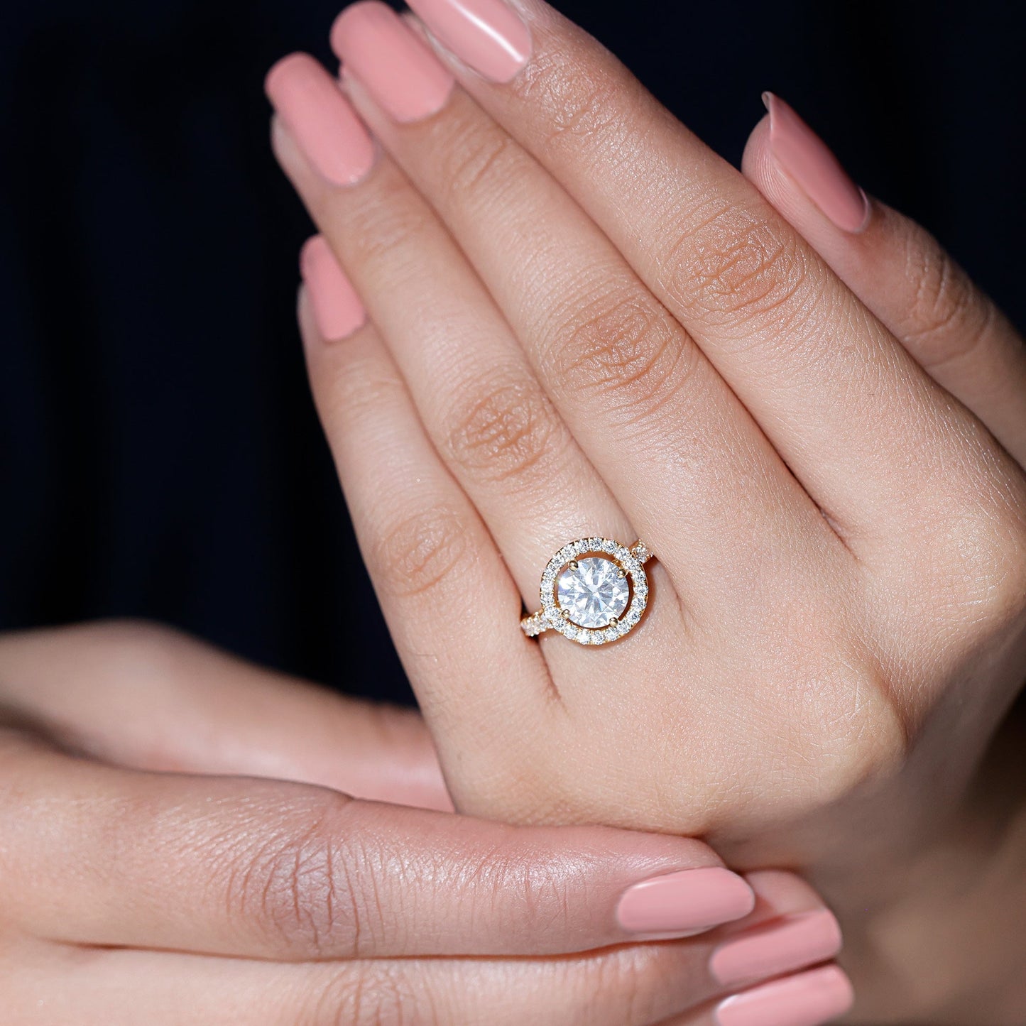 2 Carat Ethical Diamond Circle Engagement Ring